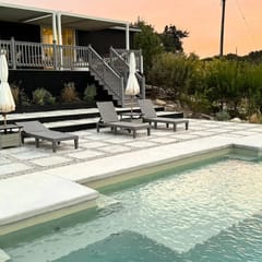 Hill Country Retreat on 4+ Acres with Saltwater Pool & Sunset Views