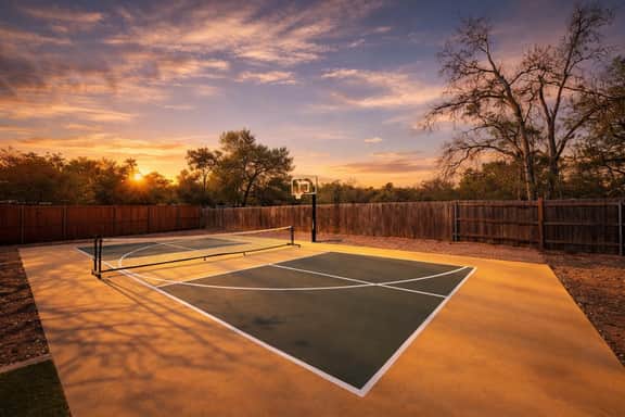 Private Austin Resort | Pickleball + Basketball | Heated Pool | Sleeps 22 - Image 2