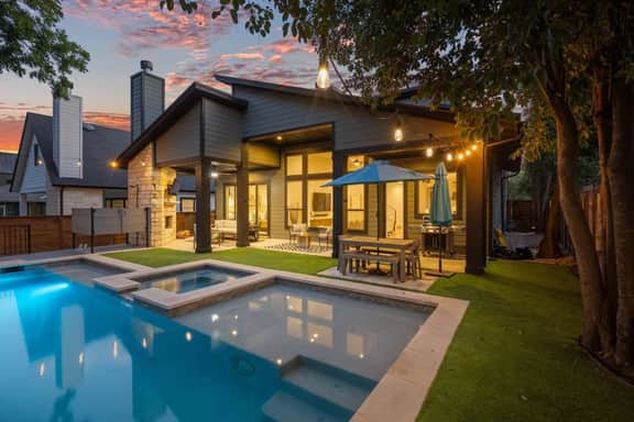 Zilker Homes | 2 Pools, Hot Tub, Fire Pits | Sleeps 18 - Image 2